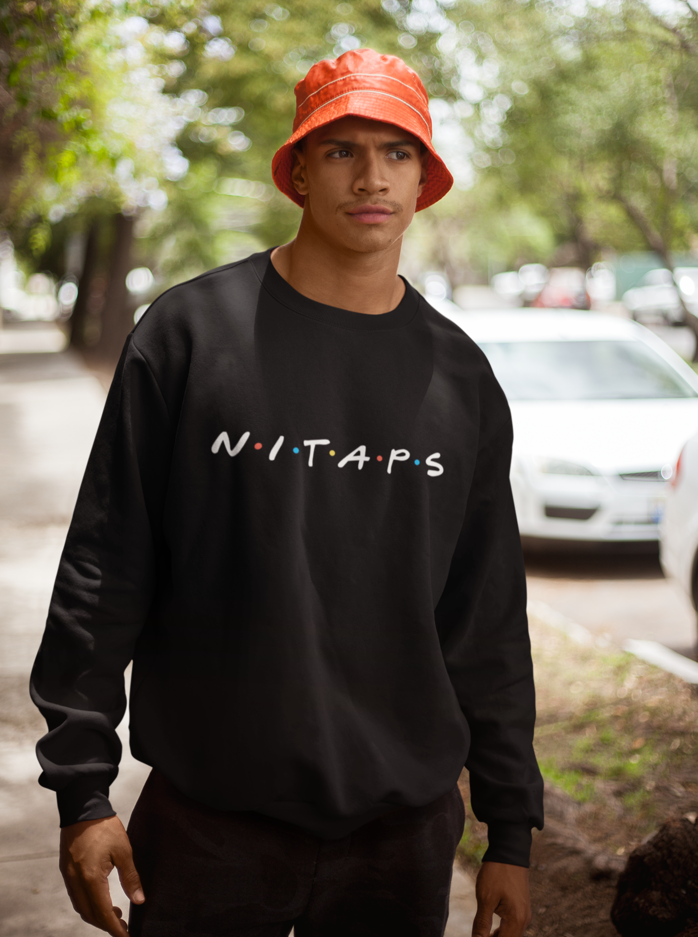 Nitaps Crewneck - Black