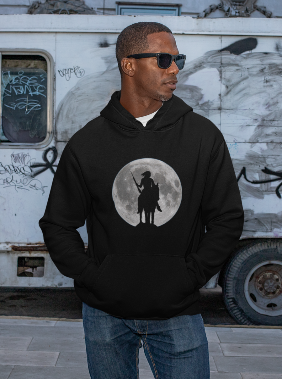 Moon Rider Hoodie - Black